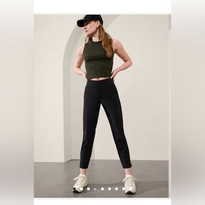 Athleta Brooklyn Mid Rise Ankle Pant 00 - Black